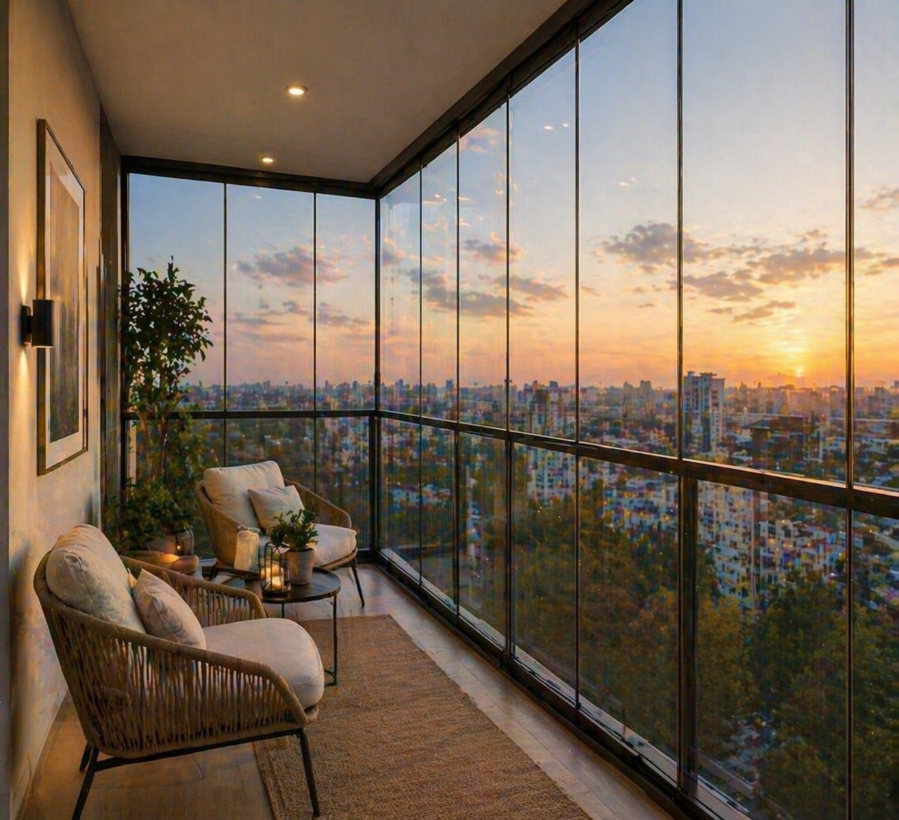 Панорамное остекление